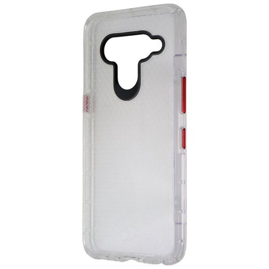 Nimbus9 Phantom 2 Series Flexible Gel Case for LG V50 ThinQ - Clear / Red Cell Phone - Cases, Covers & Skins Nimbus9    - Simple Cell Bulk Wholesale Pricing - USA Seller