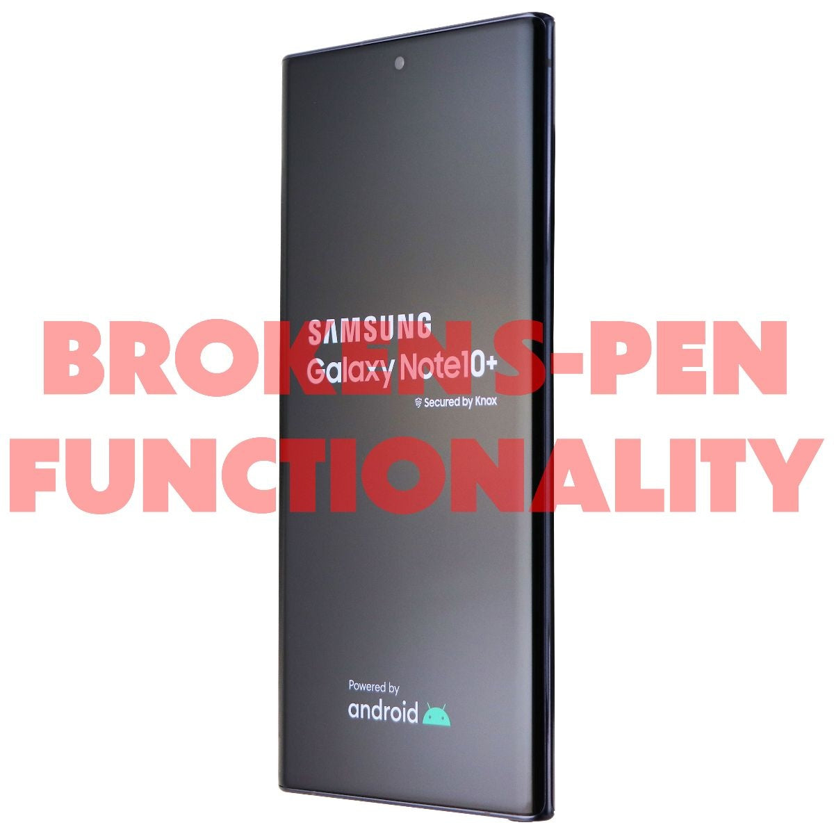 Samsung Galaxy Note10+ (SM-N975U) GSM + CDMA - 256GB/Black / BAD S PEN Cell Phones & Smartphones Samsung    - Simple Cell Bulk Wholesale Pricing - USA Seller