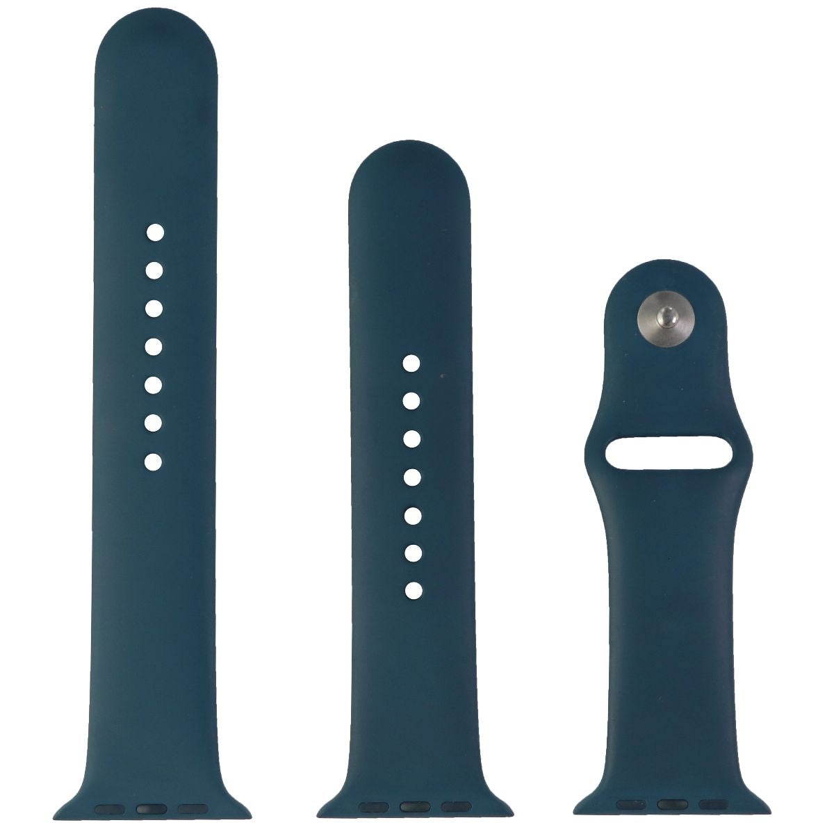 Apple (42mm) Sport Band for Apple Watch 42/44/45mm - Dark Teal / Full Set Smart Watch Accessories - Watch Bands Apple    - Simple Cell Bulk Wholesale Pricing - USA Seller