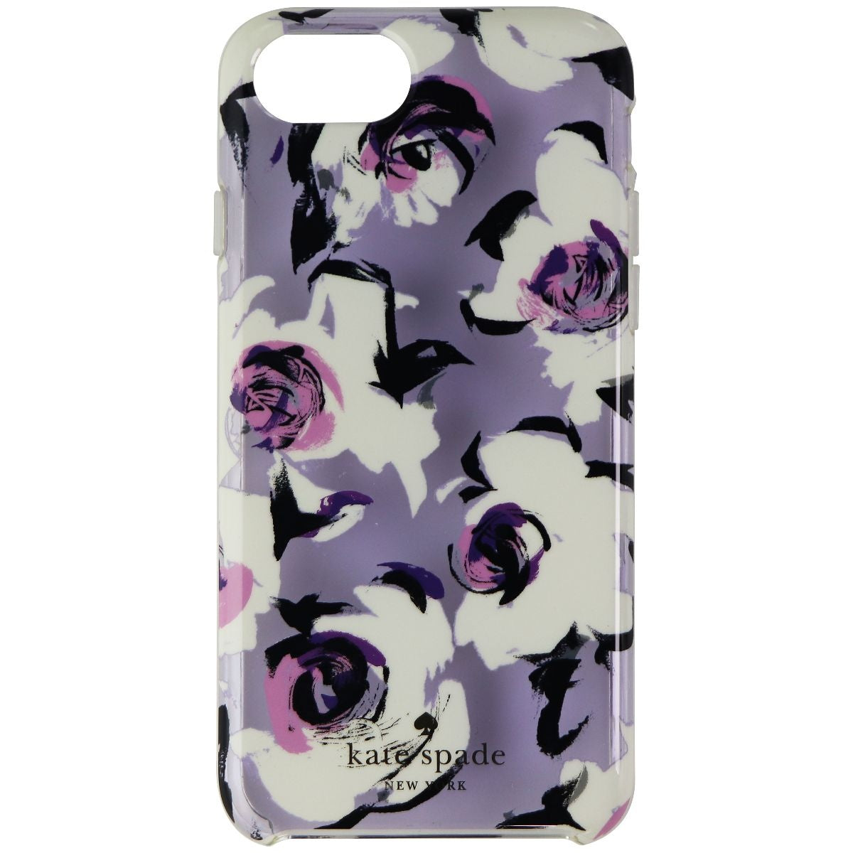 Kate Spade Protective Hardshell Case for iPhone 8/7/6s/6 - Purple Floral Cell Phone - Cases, Covers & Skins Kate Spade    - Simple Cell Bulk Wholesale Pricing - USA Seller