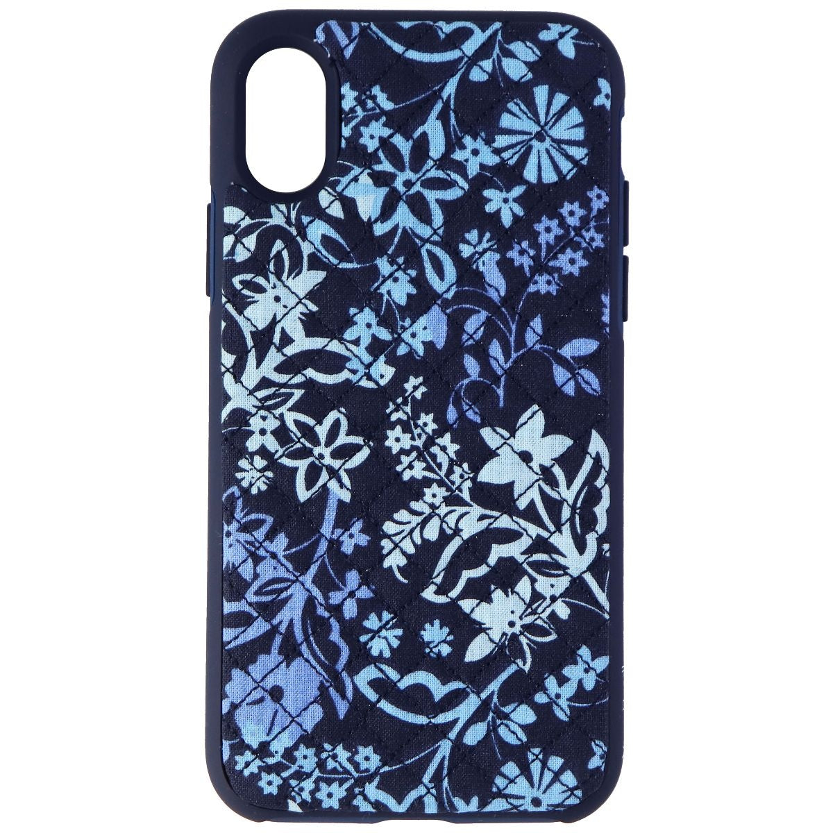 Vera Bradley Quilted Inlay Case for Apple iPhone X - Java Floral Blue Cell Phone - Cases, Covers & Skins Vera Bradley    - Simple Cell Bulk Wholesale Pricing - USA Seller