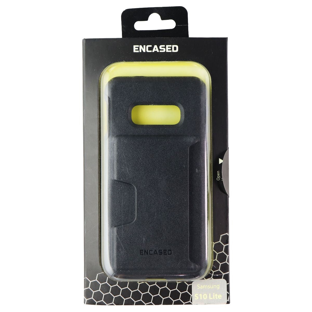 Encased Series Card/Wallet Case for Samsung S10e - Black Cell Phone - Cases, Covers & Skins Encased    - Simple Cell Bulk Wholesale Pricing - USA Seller