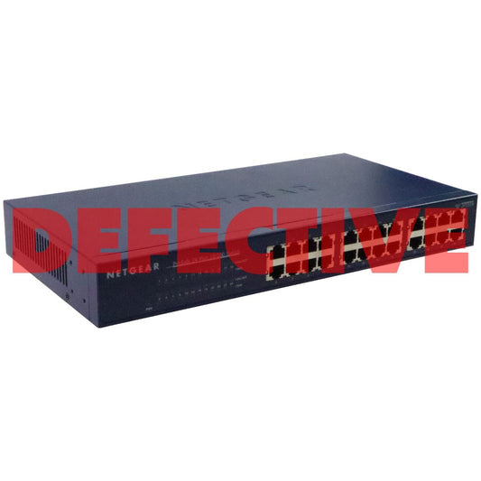 NETGEAR 24-Port Fast Ethernet 10/100 Unmanaged Switch (JFS524) Networking - Network Switches Netgear    - Simple Cell Bulk Wholesale Pricing - USA Seller