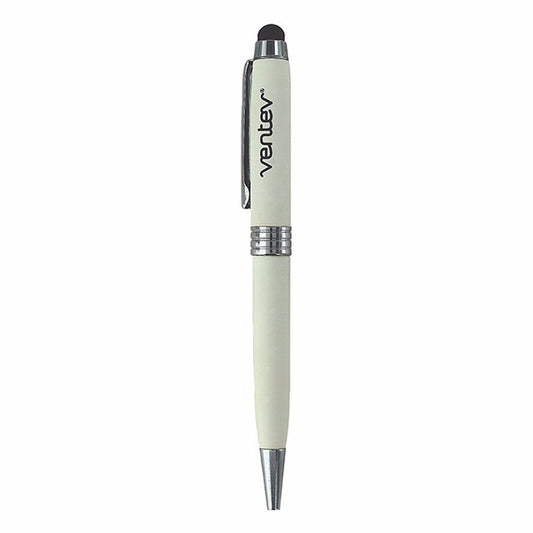 Ventev Stylus Pro All-in-one Stylus + Pen Combo White Cell Phone - Styluses Ventev    - Simple Cell Bulk Wholesale Pricing - USA Seller