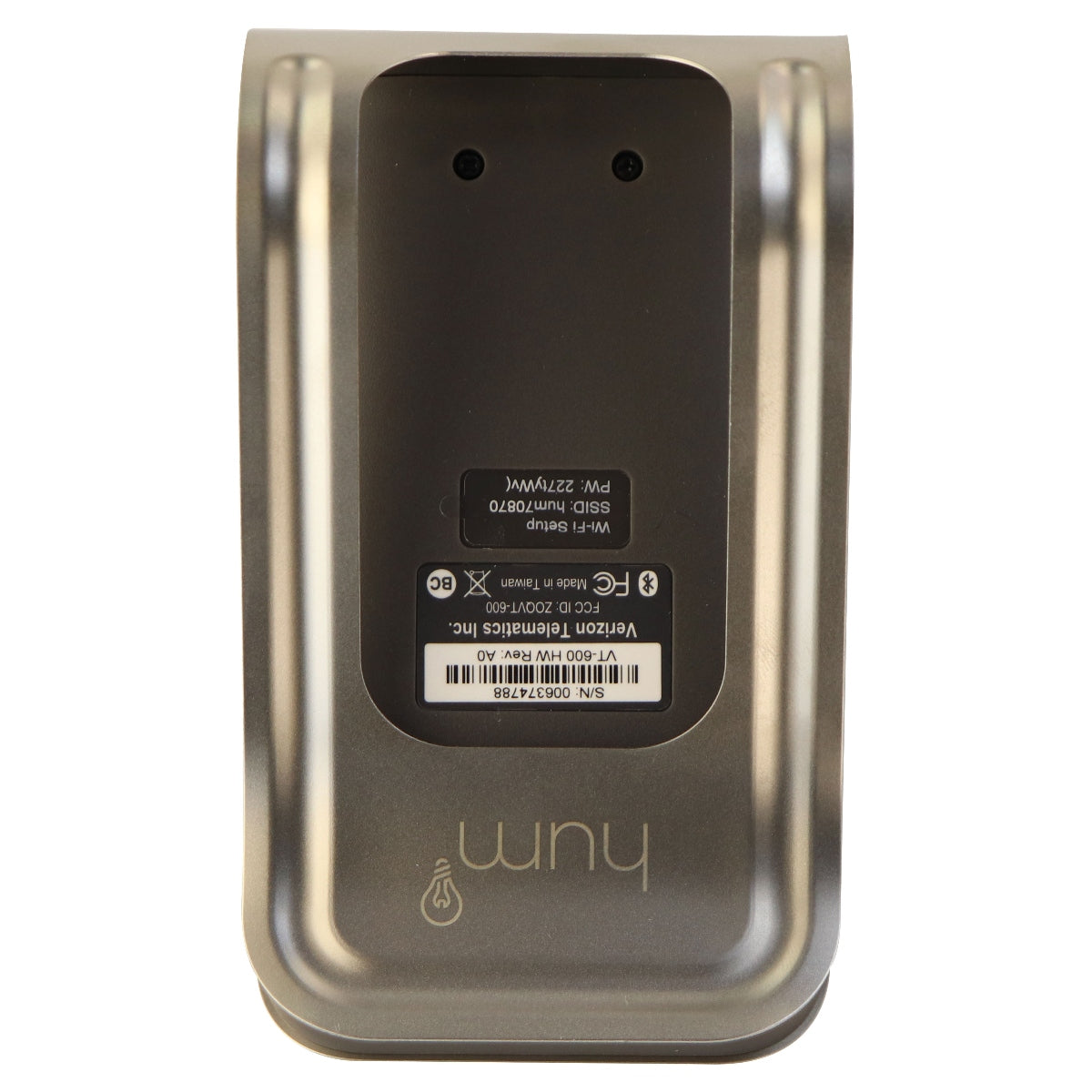 Verizon Hum X WiFi Hotspot for in Car Use - Silver Networking - Mobile Broadband Devices Verizon    - Simple Cell Bulk Wholesale Pricing - USA Seller