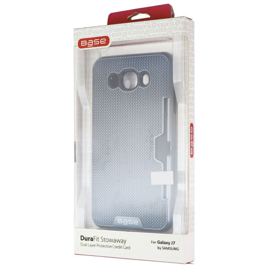 Base DuraFit Stowaway Credit Card Case for Samsung Galaxy J7(2016) - Blue Cell Phone - Cases, Covers & Skins Base    - Simple Cell Bulk Wholesale Pricing - USA Seller