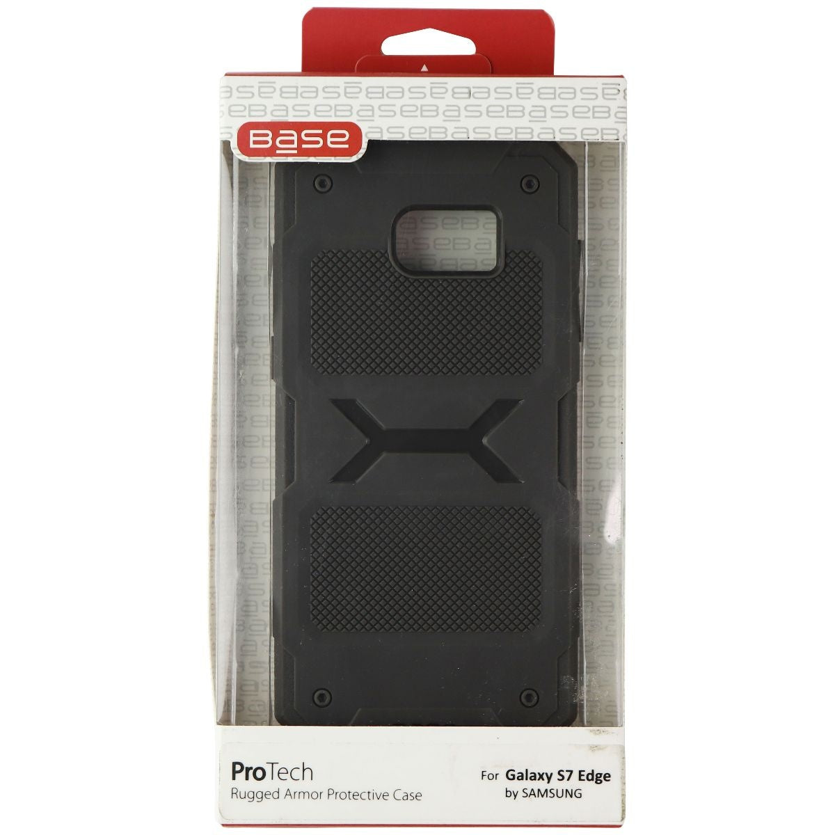 Base Pro Tech Rugged Armor Case for Samsung Galaxy S7 Edge - Gray Cell Phone - Cases, Covers & Skins Base    - Simple Cell Bulk Wholesale Pricing - USA Seller