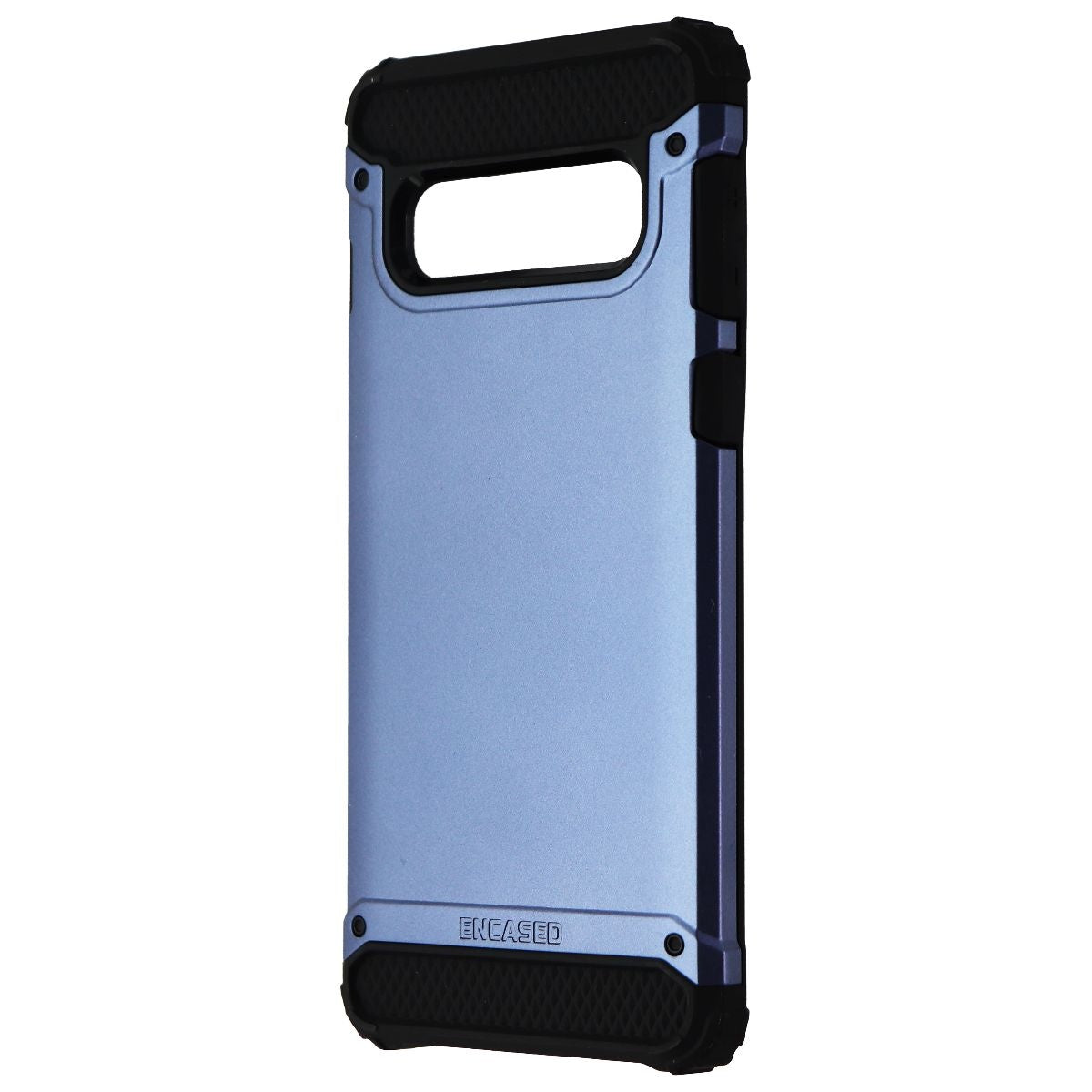 Encased Series Dual Layer Case for Samsung Galaxy S10 - Metallic Blue/Black Cell Phone - Cases, Covers & Skins Encased    - Simple Cell Bulk Wholesale Pricing - USA Seller