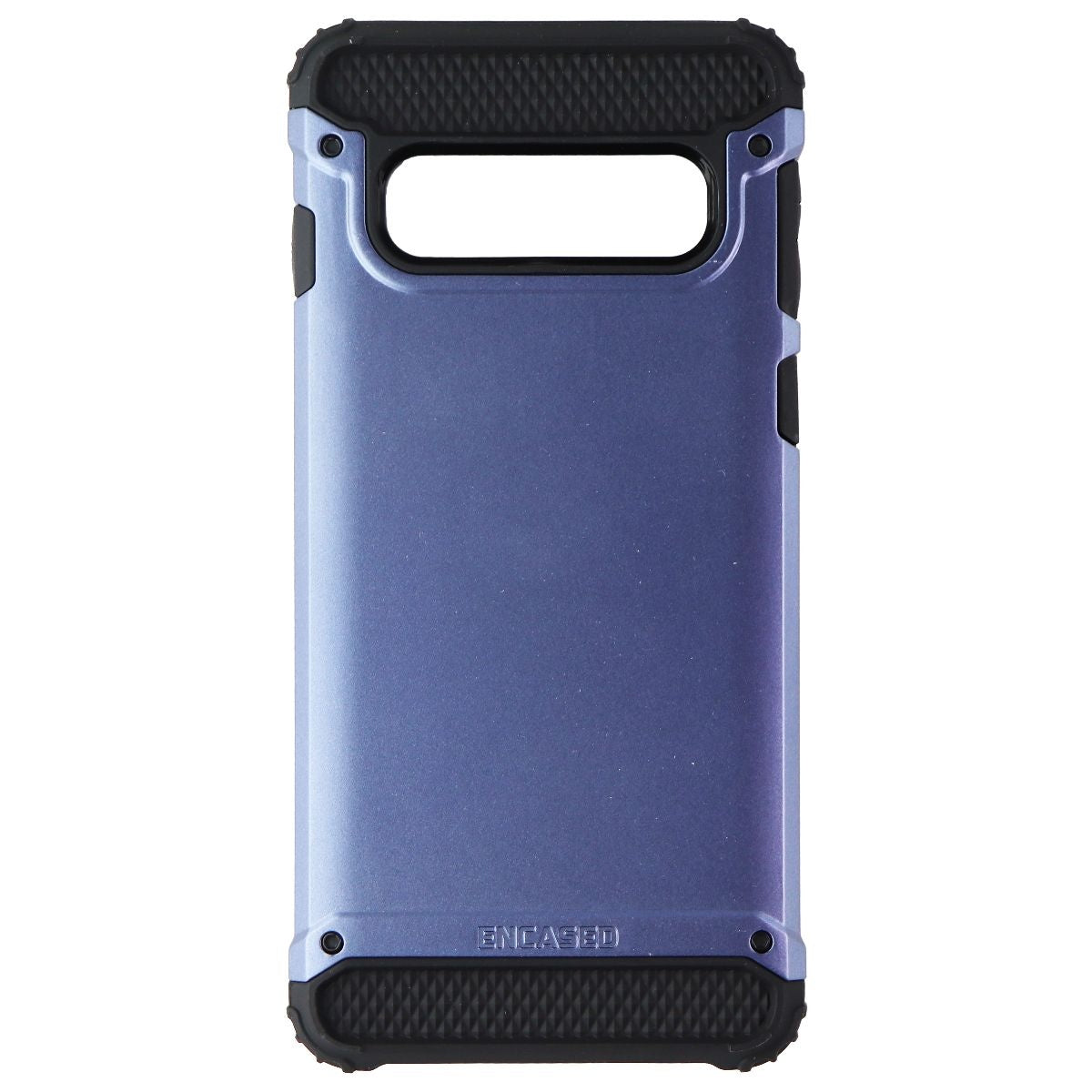 Encased Series Dual Layer Case for Samsung Galaxy S10 - Metallic Blue/Black Cell Phone - Cases, Covers & Skins Encased    - Simple Cell Bulk Wholesale Pricing - USA Seller