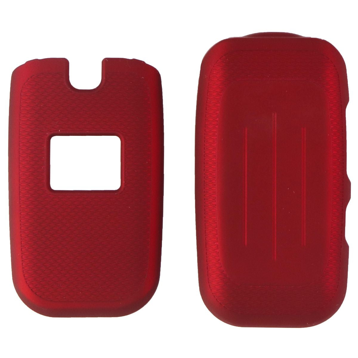 AT&T Soft Touch Shield Hard Case for LG B470 Flip Phone - Red Cell Phone - Cases, Covers & Skins AT&T    - Simple Cell Bulk Wholesale Pricing - USA Seller