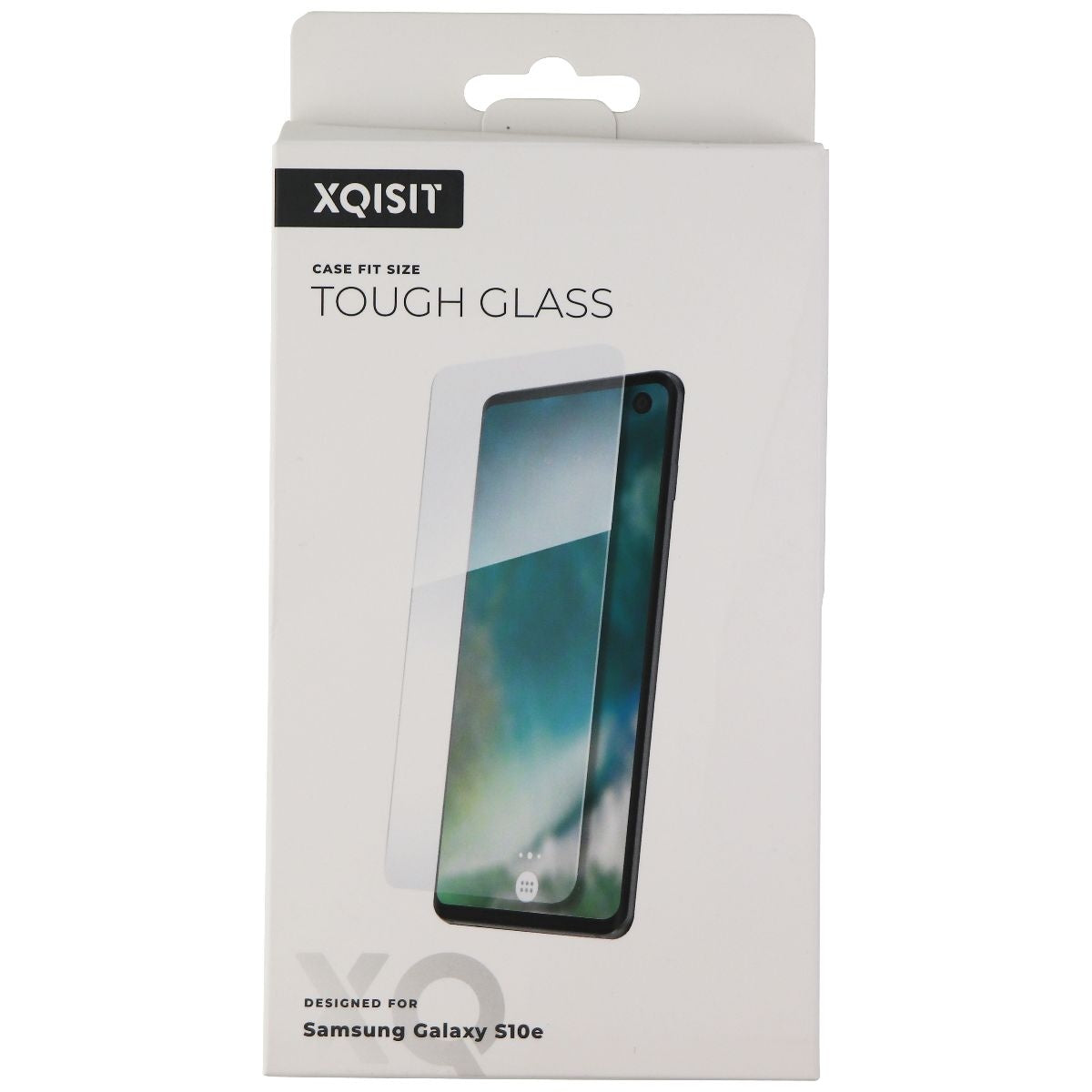 Xqisit Tough Glass Series Screen Protector for Samsung Galaxy S10e - Clear Cell Phone - Screen Protectors Xqisit    - Simple Cell Bulk Wholesale Pricing - USA Seller