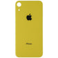 Repair Part - Back Glass Panel for Apple iPhone XR - Yellow with Logo Cell Phone - Replacement Parts & Tools Unbranded    - Simple Cell Bulk Wholesale Pricing - USA Seller