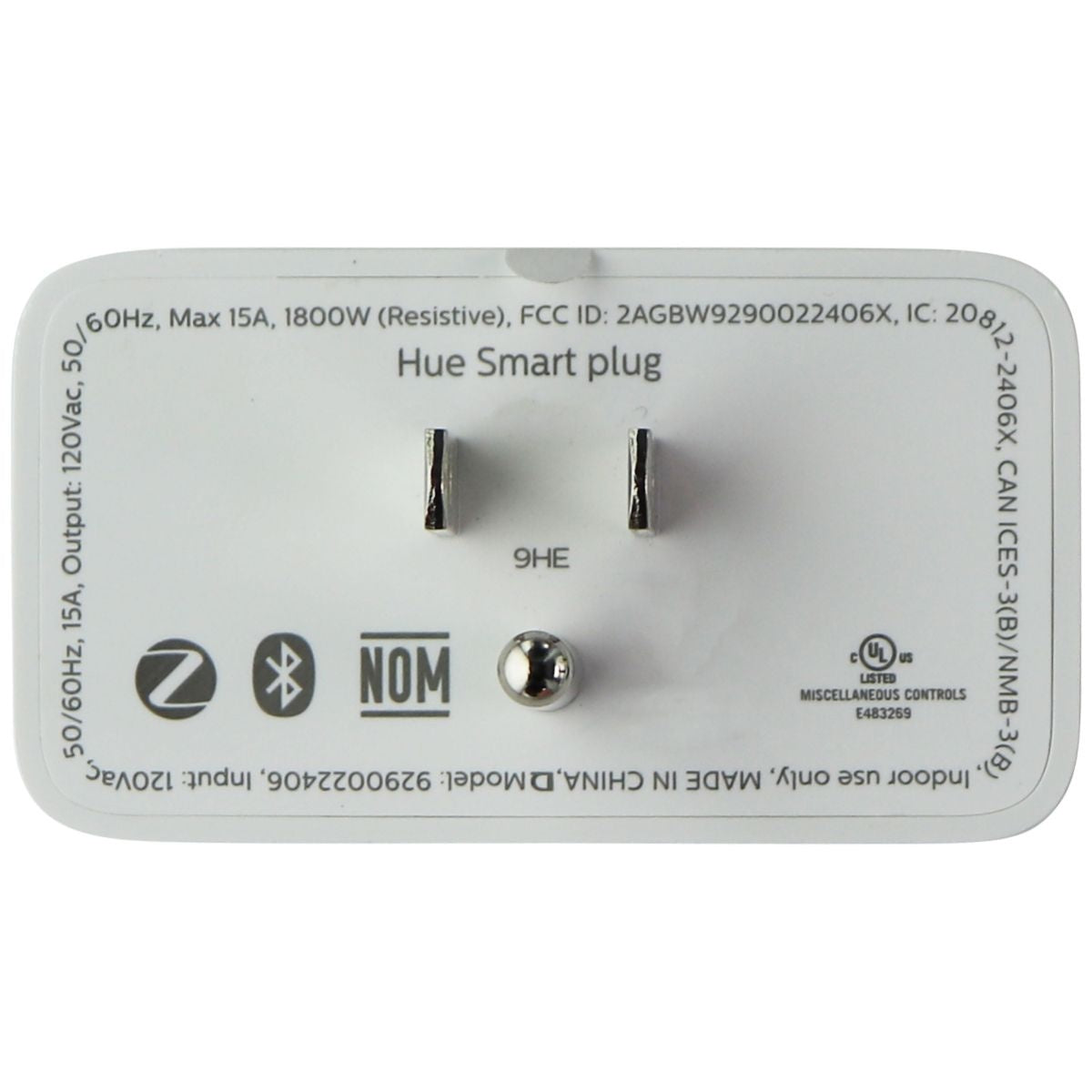 Philips Hue Smart Plug - White (E5118E) Home Improvement - Other Home Improvement Philips    - Simple Cell Bulk Wholesale Pricing - USA Seller