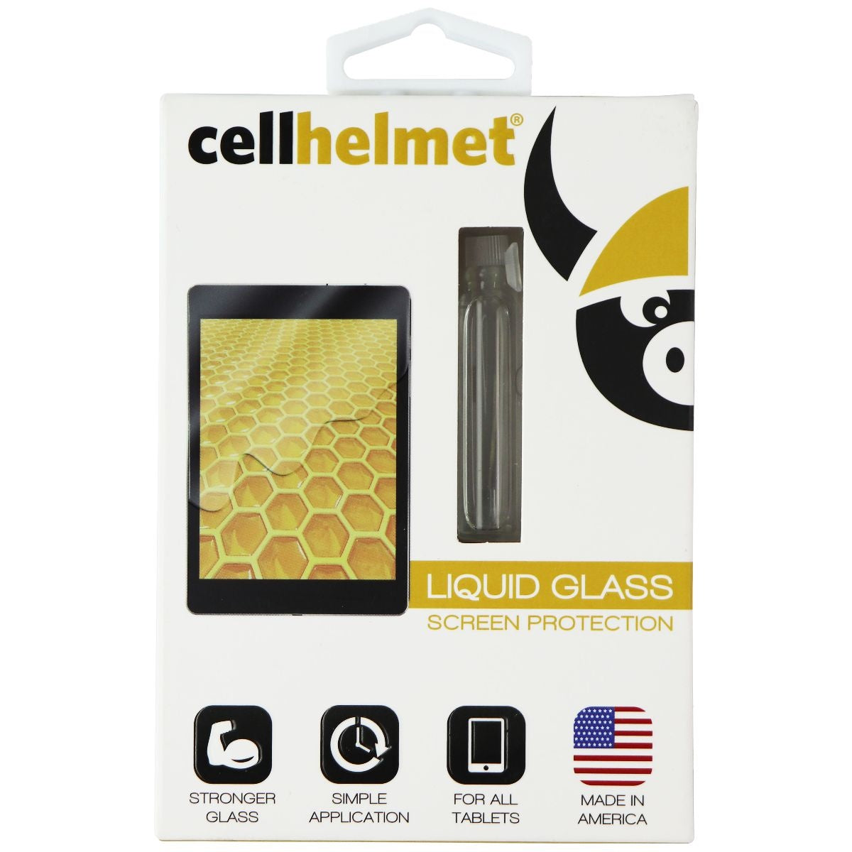 CellHelmet Liquid Glass Screen Protector for Tablets - Clear (1.5 mL) Cell Phone - Screen Protectors CellHelmet    - Simple Cell Bulk Wholesale Pricing - USA Seller