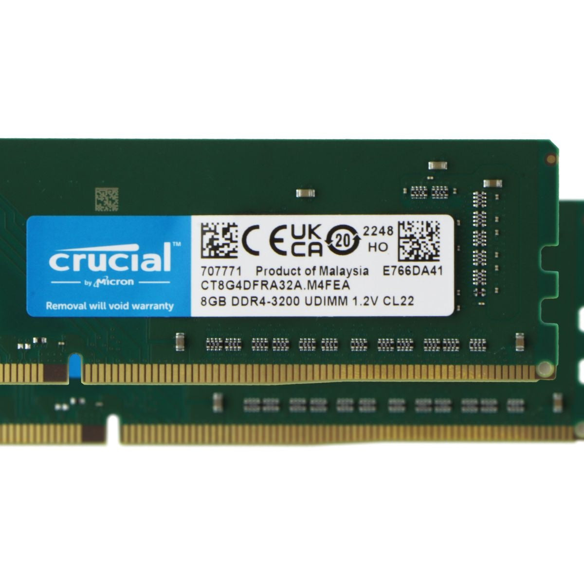 Crucial RAM 16GB Kit (2x8GB) DDR4 3200MHz CL22 (or 2933MHz or 2666MHz) Computer Parts - Memory (RAM) Crucial    - Simple Cell Bulk Wholesale Pricing - USA Seller
