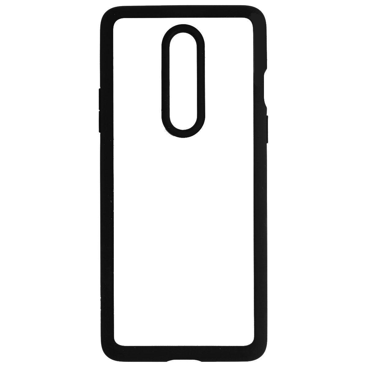 Spigen Ultra Hybrid Series Case for OnePlus 8 Smartphone - Clear/Black Cell Phone - Cases, Covers & Skins Spigen    - Simple Cell Bulk Wholesale Pricing - USA Seller