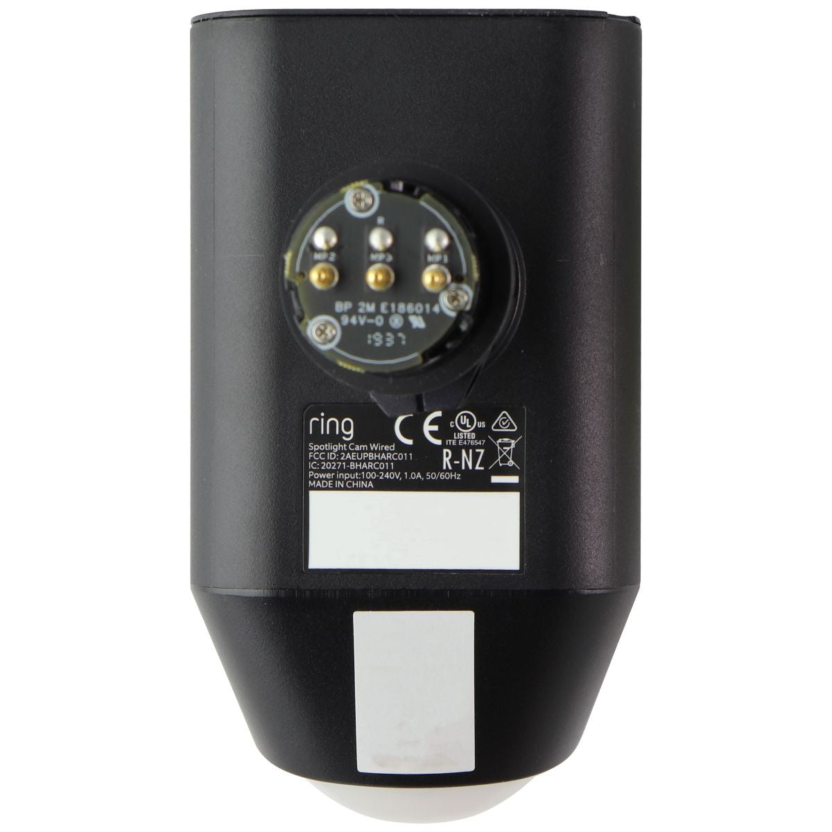 Ring Spotlight Cam Wired - Plugged-in HD Security Camera 8SH1P7-BEN0 Home Surveillance - Security Cameras Ring    - Simple Cell Bulk Wholesale Pricing - USA Seller