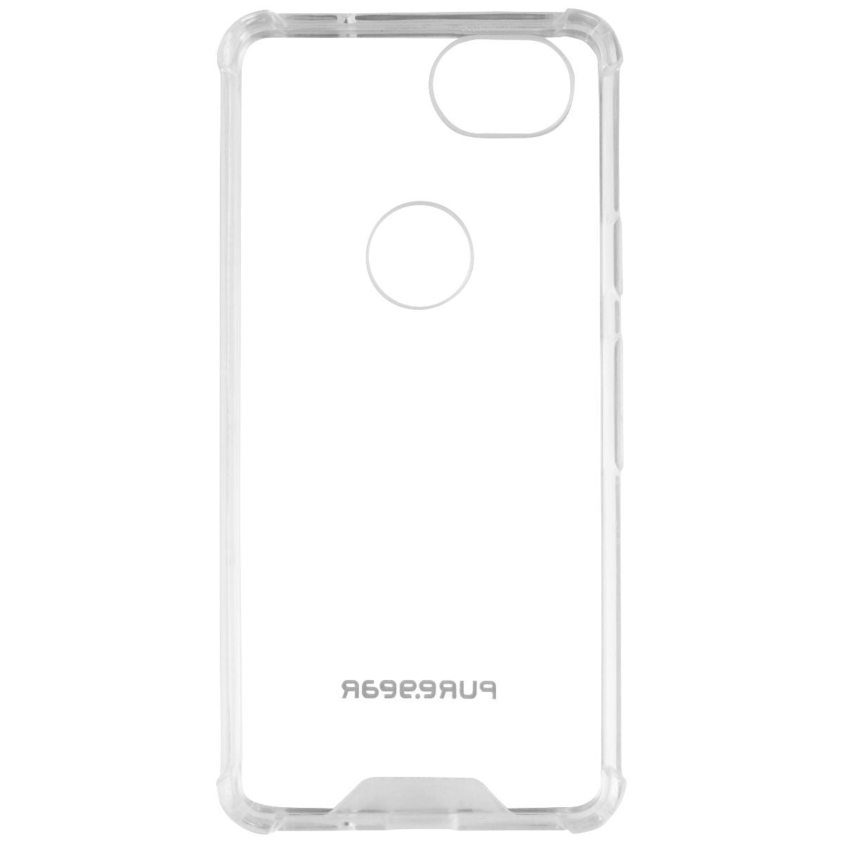 PureGear Hard Shell Case for Google Pixel 2 Smartphone - Clear Cell Phone - Cases, Covers & Skins PureGear    - Simple Cell Bulk Wholesale Pricing - USA Seller