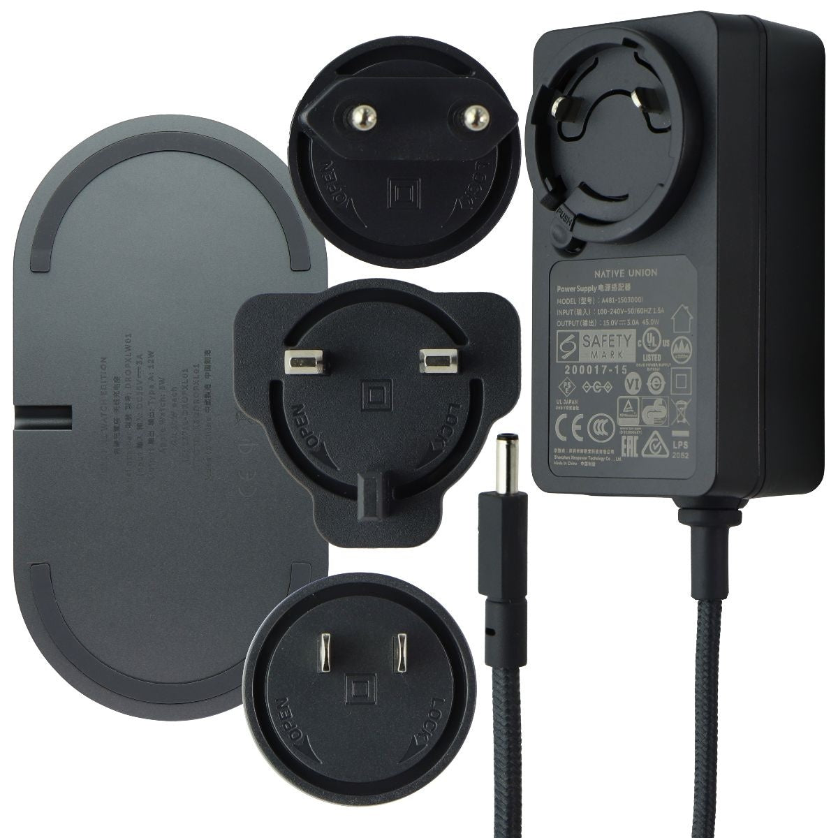 Native Union Drop XL Wireless Charger (Watch Edition) - Gray Cell Phone - Chargers & Cradles DROP    - Simple Cell Bulk Wholesale Pricing - USA Seller