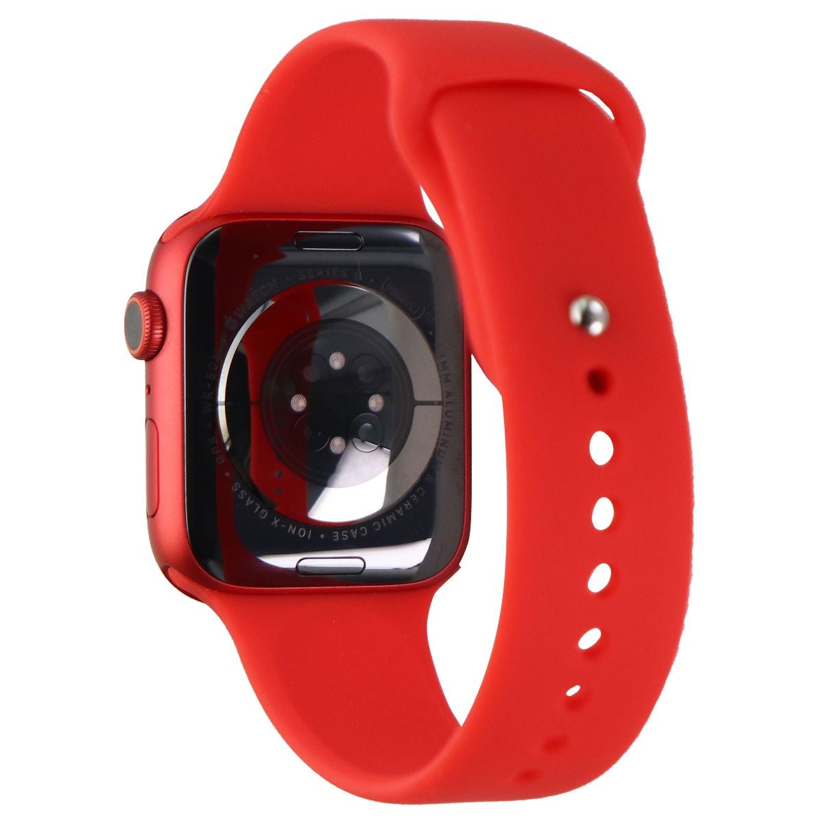 Apple Watch Series 6 (GPS Only) - 44mm (Product) RED Aluminum/Red Sp Band A2292 Smart Watches Apple    - Simple Cell Bulk Wholesale Pricing - USA Seller