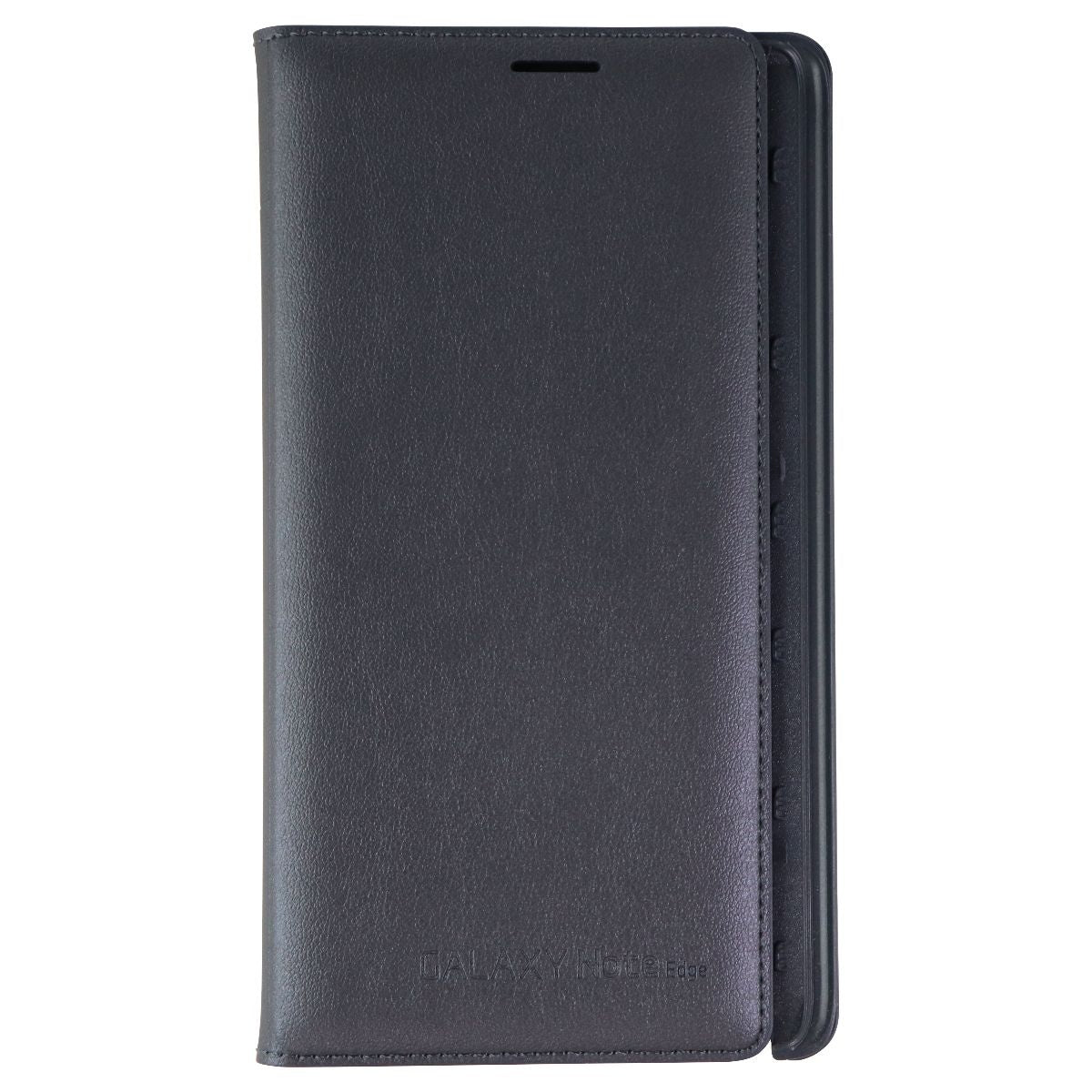 Wallet Flip Cover Case for Samsung Galaxy Note Edge - Charcoal Black Cell Phone - Cases, Covers & Skins Samsung    - Simple Cell Bulk Wholesale Pricing - USA Seller