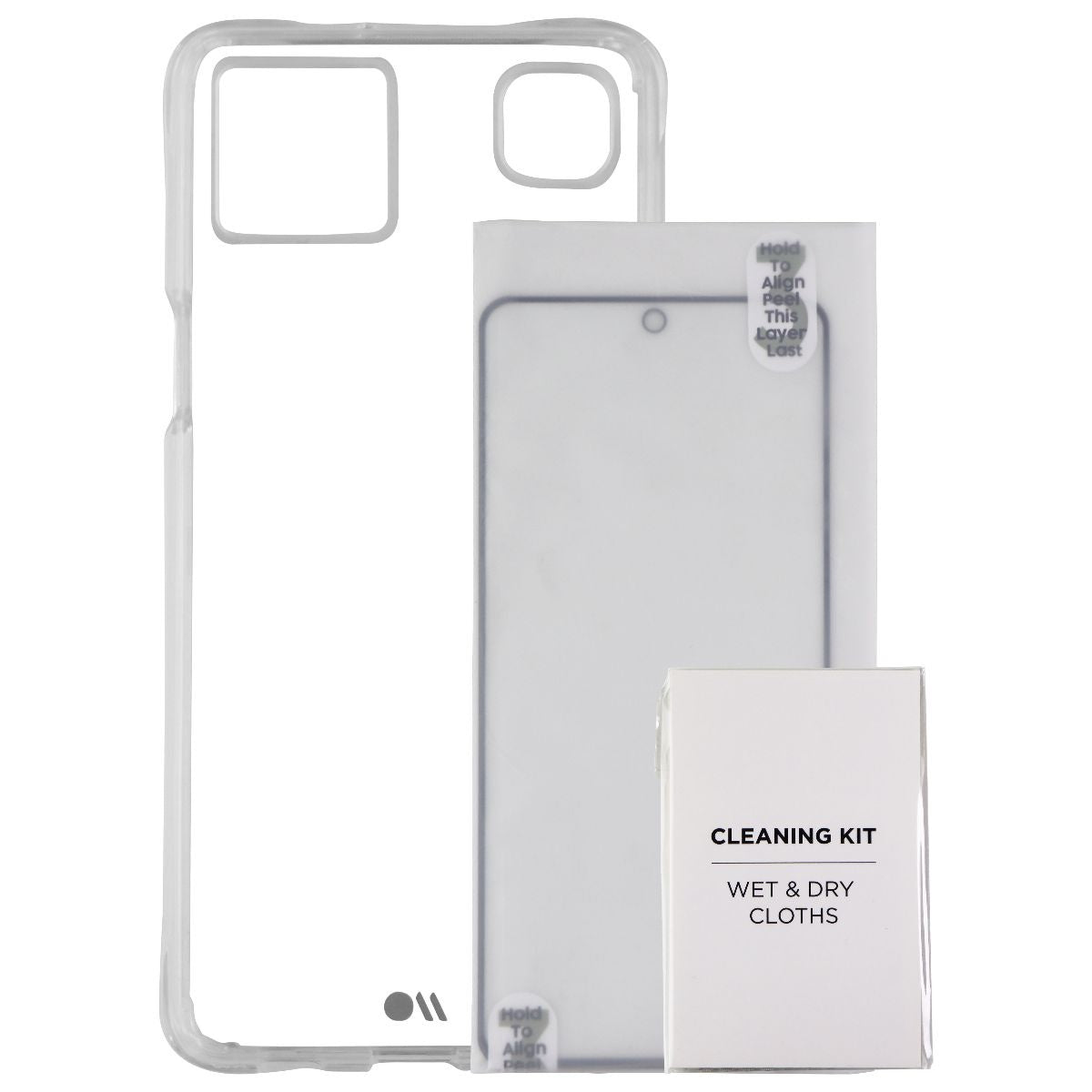 Case-Mate Protection Pack (Case + Screen) for LG Ace K92 5G - Clear Cell Phone - Cases, Covers & Skins Case-Mate    - Simple Cell Bulk Wholesale Pricing - USA Seller