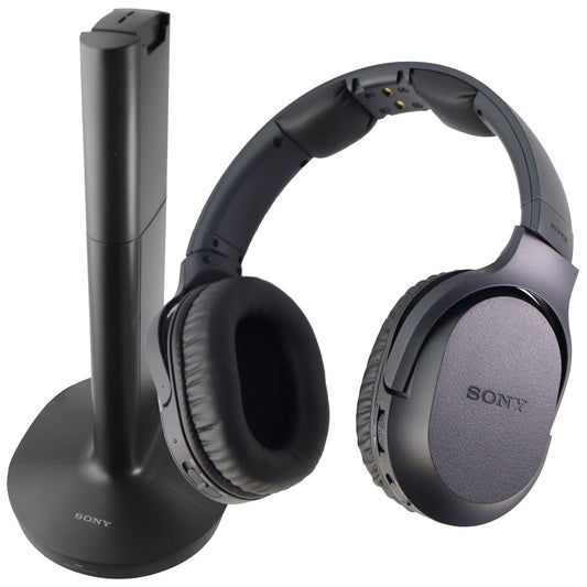 Sony - WHRF400 RF Wireless Headphones - Black Portable Audio - Headphones Sony    - Simple Cell Bulk Wholesale Pricing - USA Seller