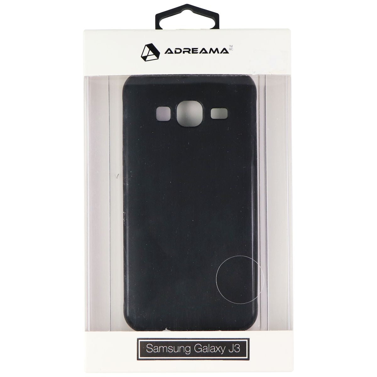 Adreama Flexible Gel Case for Samsung Galaxy J3 (2016) - Black Cell Phone - Cases, Covers & Skins Adreama    - Simple Cell Bulk Wholesale Pricing - USA Seller