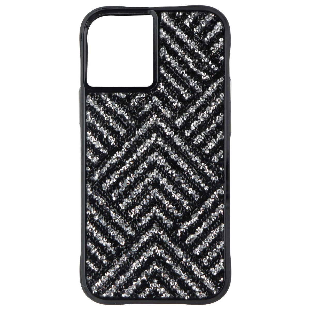 Case-Mate Brilliance Crystal Series Case for iPhone 12 Mini - Herringbone Black Cell Phone - Cases, Covers & Skins Case-Mate    - Simple Cell Bulk Wholesale Pricing - USA Seller