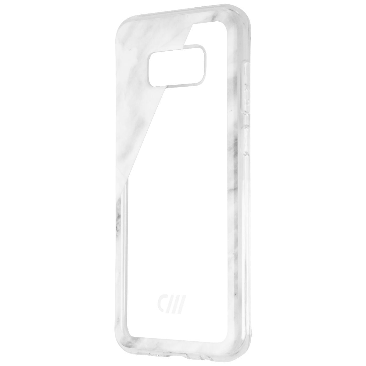 Candywirez Case Study Case for Samsung Galaxy (S8+) - White Marble Slant Cell Phone - Cases, Covers & Skins Candywirez    - Simple Cell Bulk Wholesale Pricing - USA Seller