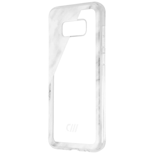 Candywirez Case Study Case for Samsung Galaxy (S8+) - White Marble Slant Cell Phone - Cases, Covers & Skins Candywirez    - Simple Cell Bulk Wholesale Pricing - USA Seller