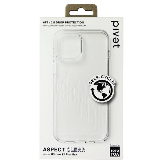 Pivet Aspect Clear Series Case for Apple iPhone 12 Pro Max - Clear Cell Phone - Cases, Covers & Skins Pivet    - Simple Cell Bulk Wholesale Pricing - USA Seller