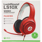 LucidSound LS10X Wired Gaming Headset with Microphone - Pulse Red Portable Audio - Headphones LucidSound    - Simple Cell Bulk Wholesale Pricing - USA Seller