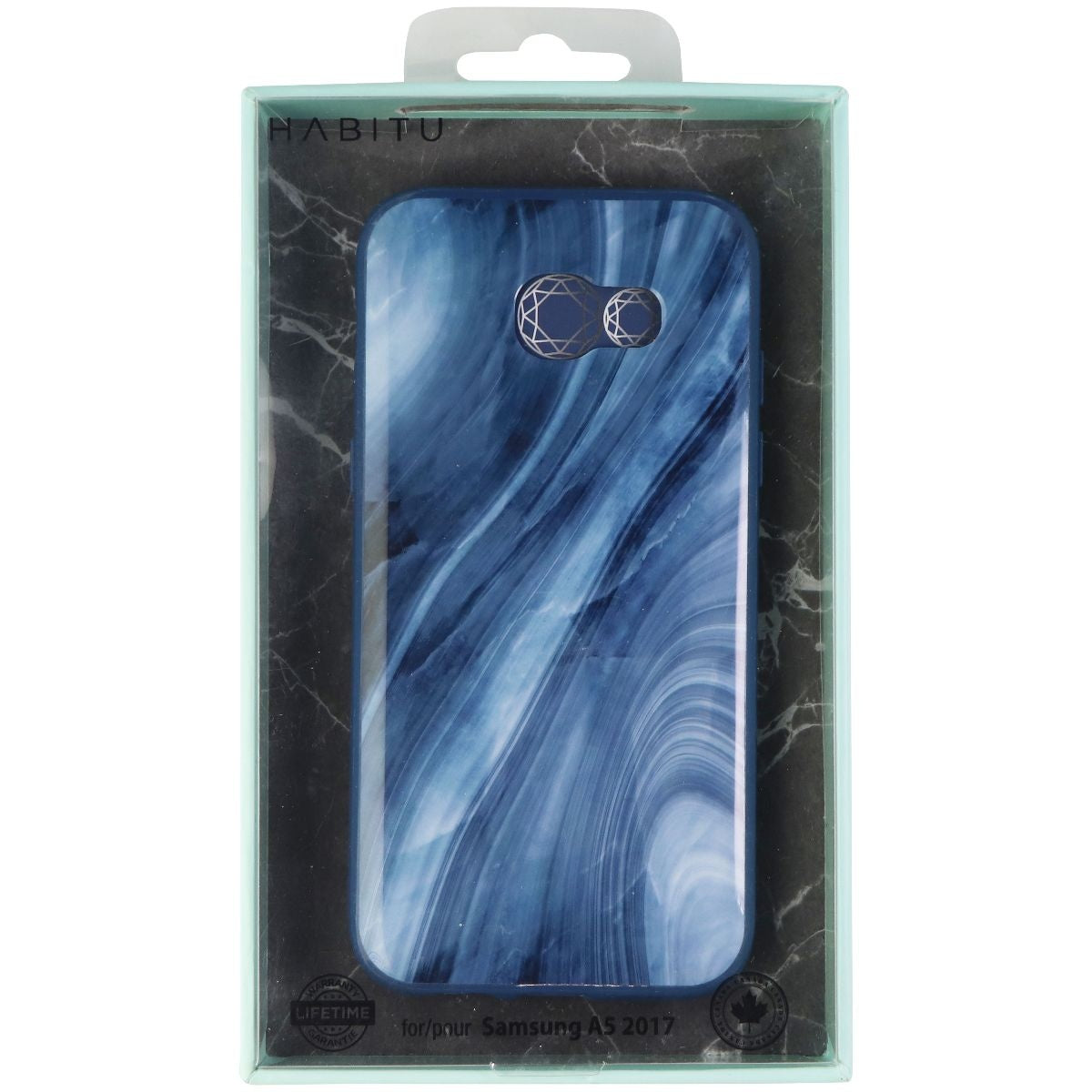 Habitu Slim Shell Case for Samsung Galaxy A5 (2017) - Blue Swirl Cell Phone - Cases, Covers & Skins Habitu    - Simple Cell Bulk Wholesale Pricing - USA Seller
