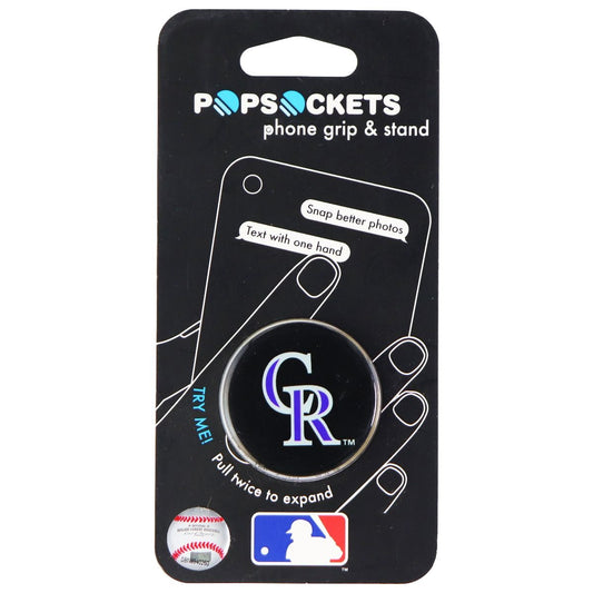 PopSockets: Collapsible Grip & Stand for Phones and Tablets - Colorado Rockies Cell Phone - Mounts & Holders PopSockets    - Simple Cell Bulk Wholesale Pricing - USA Seller