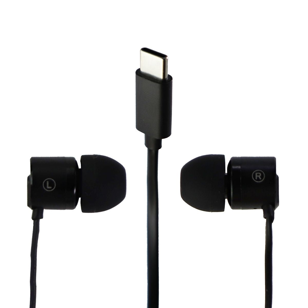 OnePlus Type-C Bullets Earphones In-Ear Headset & Microphone - Black Cell Phone - Headsets OnePlus    - Simple Cell Bulk Wholesale Pricing - USA Seller