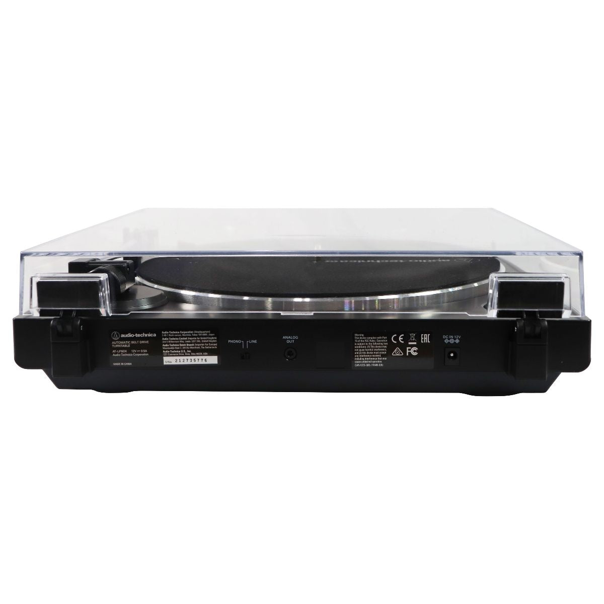 Audio-Technica AT-LP60X-GM Fully Auto Belt-Drive Stereo Turntable - Gunmetal Home Audio Stereos, Components - Record Players/Home Turntables Audio-Technica    - Simple Cell Bulk Wholesale Pricing - USA Seller
