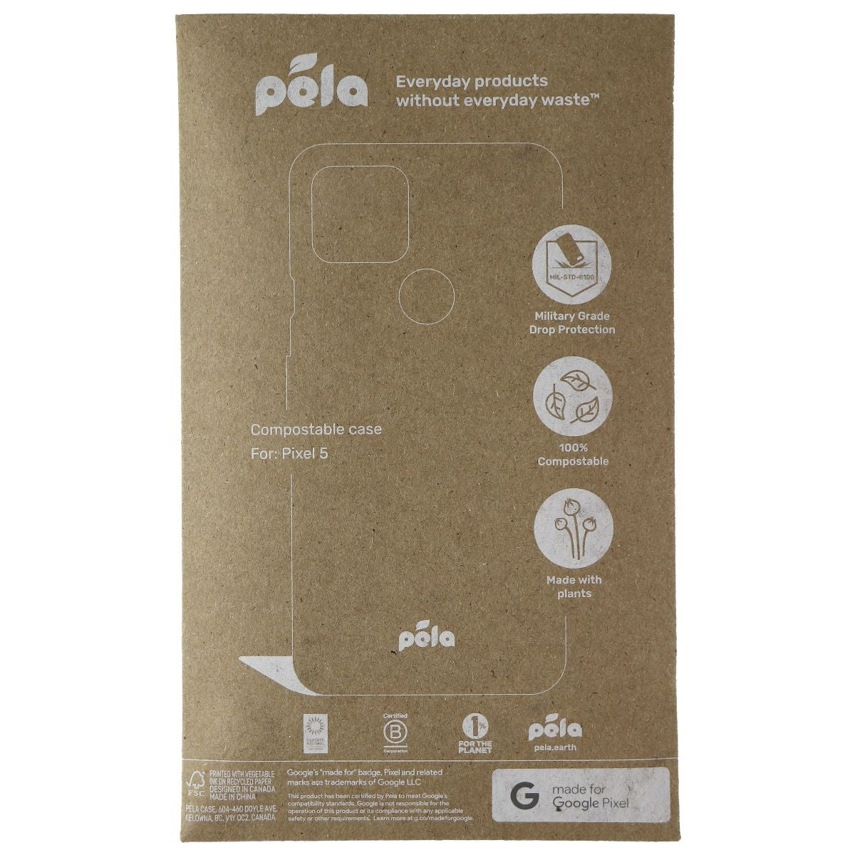 Pela Series Case for Google Pixel 5 - Honey (Bee Edition) Cell Phone - Cases, Covers & Skins Pela    - Simple Cell Bulk Wholesale Pricing - USA Seller