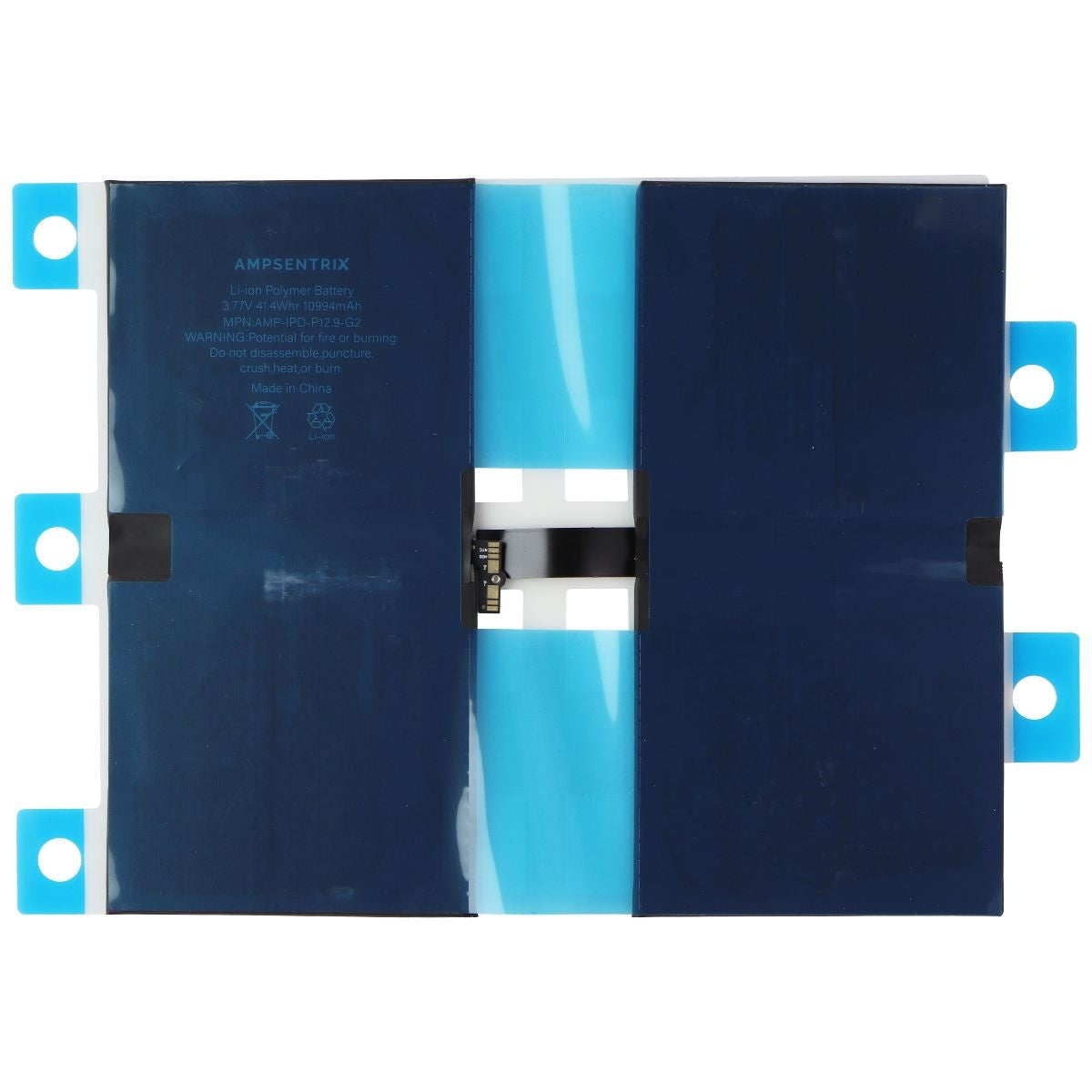 AmpSentrix Repair Part - (10,994mAh) Battery for Apple iPad Pro (12.9) 2nd Gen Tablet & eBook Reader Parts AmpSentrix    - Simple Cell Bulk Wholesale Pricing - USA Seller