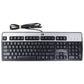 HP Original Wired USB Keyboard for Windows PC & More - Black/Silver (SK-2885) Gaming/Console - Keyboards & Keypads HP    - Simple Cell Bulk Wholesale Pricing - USA Seller