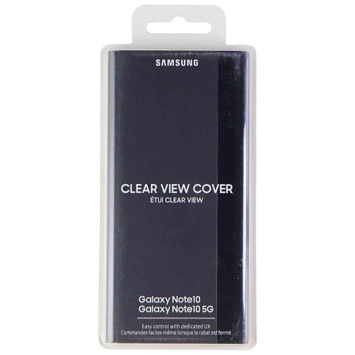 Samsung Clear View Cover for Samsung Galaxy Note10 / Note10 5G - Black Cell Phone - Cases, Covers & Skins Samsung    - Simple Cell Bulk Wholesale Pricing - USA Seller