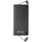 CellHelmet 5,000mAh Power Bank with Micro-USB and Lightning 8-Pin Ports - Gray Cell Phone - Chargers & Cradles CellHelmet - Simple Cell Bulk Wholesale Pricing - USA Seller