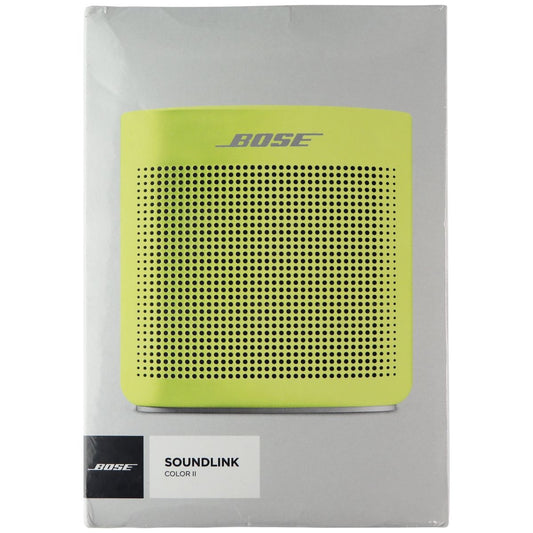 Bose SoundLink Color II Portable Bluetooth Wireless Speaker - Citron Cell Phone - Audio Docks & Speakers Bose    - Simple Cell Bulk Wholesale Pricing - USA Seller