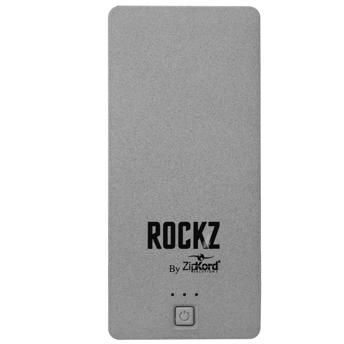 Zipkord 2.4 Amp 5,000 mAh Portable Power Bank with USB-C Connector - Gray Cell Phone - Chargers & Cradles ZipKord    - Simple Cell Bulk Wholesale Pricing - USA Seller