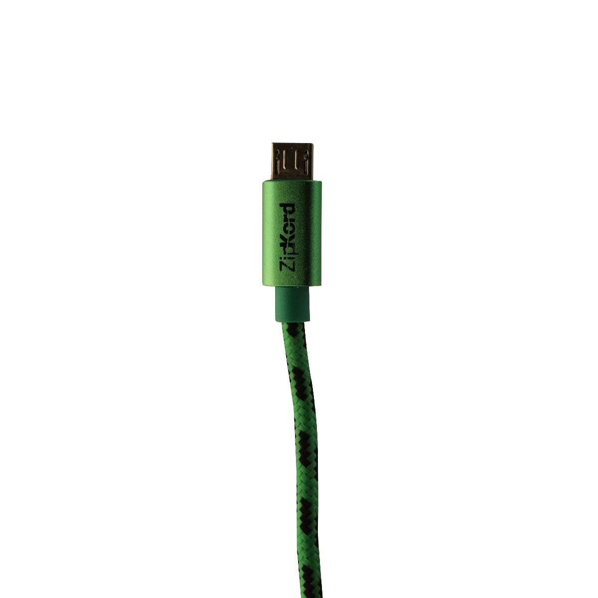 ZipKord (O75LICWP) 3Ft Charge and Sync Data Cable for Micro USB Devices - Green Cell Phone - Cables & Adapters ZipKord    - Simple Cell Bulk Wholesale Pricing - USA Seller