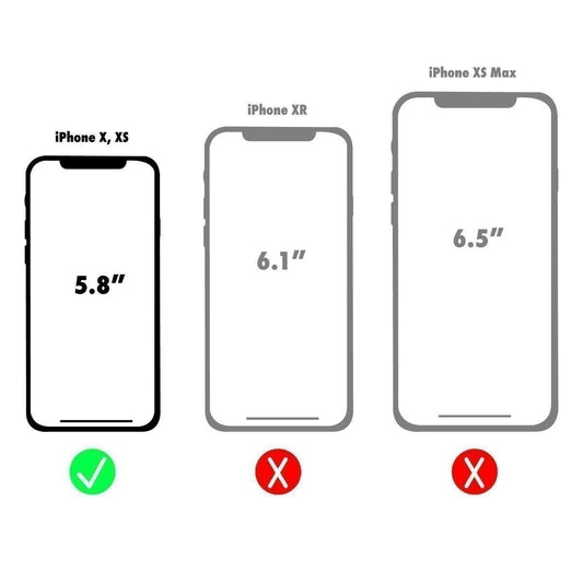 Verizon Slim Guard Series Case for Apple iPhone XS and X - Clear/Teal/Gray Cell Phone - Cases, Covers & Skins Verizon    - Simple Cell Bulk Wholesale Pricing - USA Seller